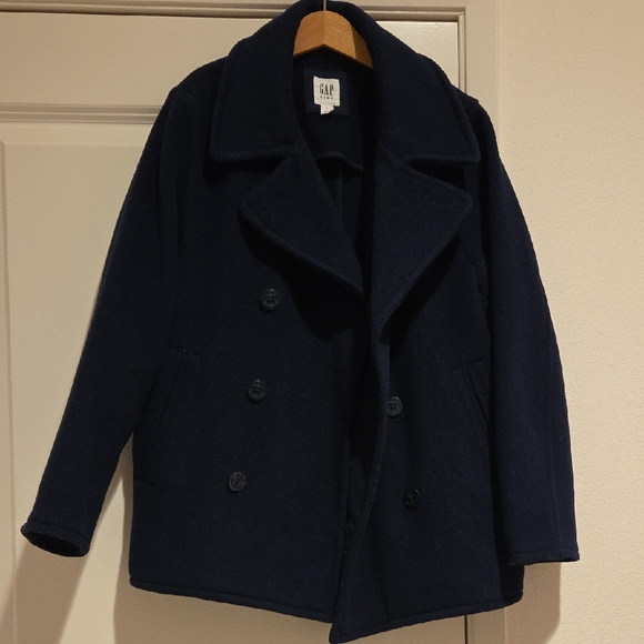 GAP Kids Dark Blue Peacoat